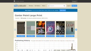 Publisher: Center Point Large Print | Open Library