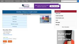 Centex Citizens Credit Union - Mexia, TX - Credit Unions Online