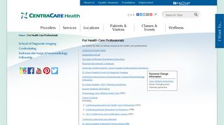 For Health Care Professionals - CentraCare Health, Central Minnesota
