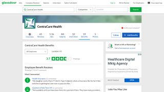 CentraCare Health Employee Benefits and Perks | Glassdoor