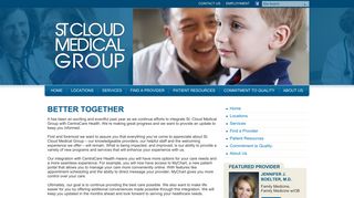 Integration of St. Cloud Medical Group with CentraCare Health