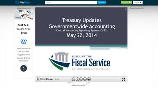 Treasury Updates Governmentwide Accounting Central Accounting ...