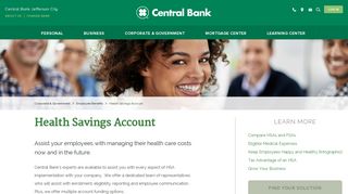 Health Savings Accounts for Corporate | Central Bank
