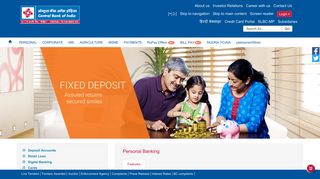 Personal Banking - Central Bank of India