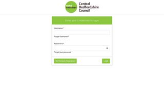 Central Bedfordshire Council Client Portal