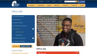 Office 365 - Central Christian College of Kansas