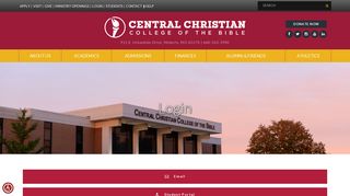 Login - Central Christian College of the Bible