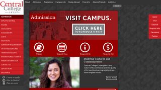 Admission - Central College