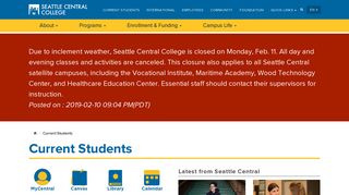 Current Students | Seattle Central College