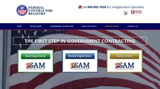 SAM Registration, SAM.gov Registration | Federal Contractor Registry |