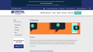 E-Services - Central Credit Union of Florida