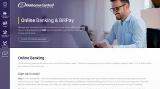 Online Banking - Oklahoma Central Credit Union