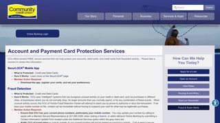 Account and Card Protection - Credit Union | Loans | Checking ...