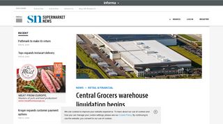 Central Grocers warehouse liquidation begins | Supermarket News