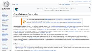 Central Grocers Cooperative - Wikipedia
