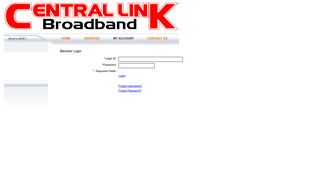 my account - Central Link Broadband