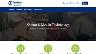 Online & Mobile | Central National Bank