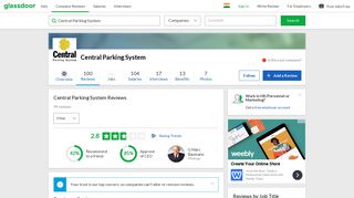 Central Parking System Reviews | Glassdoor.co.in