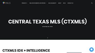 CTXMLS IDX Property Search & Real Estate Sites for Central Texas MLS