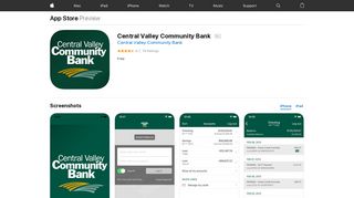 Central Valley Community Bank on the App Store - iTunes - Apple