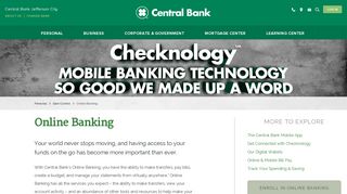 Online Banking | Central Bank