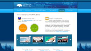 Current Student Services - Centralia, Washington - Centralia College