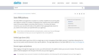 Platforms - Datto RMM Online Help!