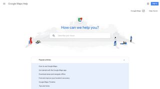 Google Maps Help - Google Support