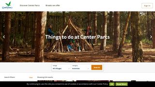 Things to do at Center Parcs | Center Parcs