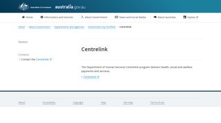 Centrelink | australia.gov.au