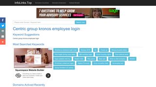 Centric group kronos employee login Search - InfoLinks.Top