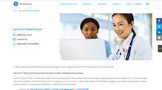 Centricity Patient Portal | GE Healthcare