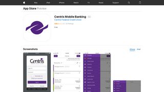 Centris Mobile Banking on the App Store - iTunes - Apple