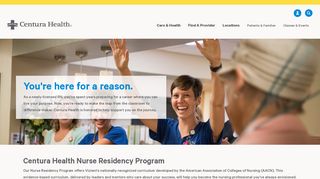 Nurse Residency Program | Centura Health