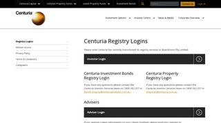 Centuria Investment Bonds | Secure Access Login | Centuria Capital