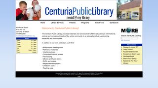 Centuria Public Library: HOME