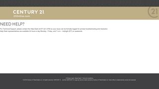 Help - CENTURY 21 - 21Online.com