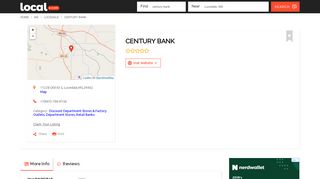 Lucedale, MS century bank - Local.com