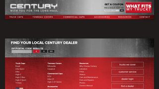 Find Your Local Century Dealer | Century Truck Caps and Tonneaus