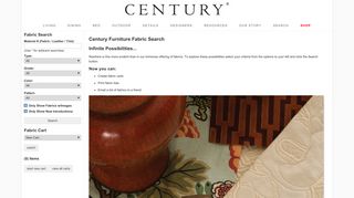 Century Furniture Fabric Search
