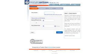 OnlinePay Mobile - century-national insurance