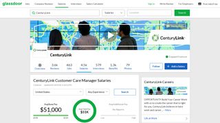 CenturyLink Customer Care Manager Salaries | Glassdoor