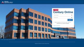 Century Online | Log in