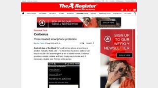 Cerberus • The Register