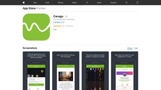Cerego on the App Store - iTunes - Apple