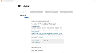 Hr Payroll: Ceridian Hr Payroll Login Redwood