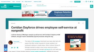 Ceridian Dayforce drives employee self-service at nonprofit