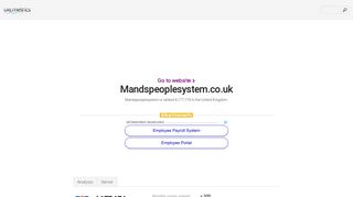 Mandspeoplesystem - urlm.co.uk
