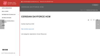 Ceridian DayForce HCM – SAUSS Portal