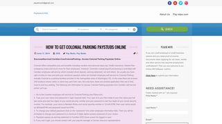 How to Get Colonial Parking Paystubs Online | Pay Stubs & W2s